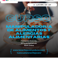 Curso Manipulador/a de Alimentos y Alergias Alimentarias