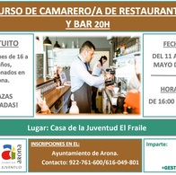 Curso de Camarero/a de Restaurante y Bar
